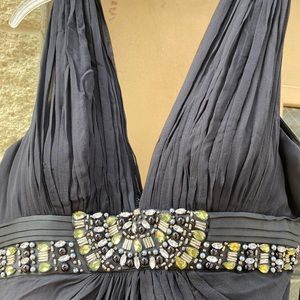 Nina Austin NWT Black Elegant Formal Dress Sz M